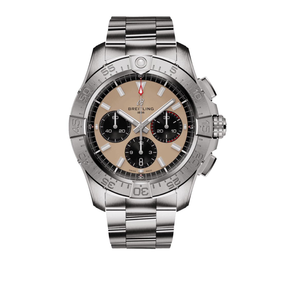 95新 BREITLING/百年灵 /亚虎/百年灵/复仇者机械男表/全套