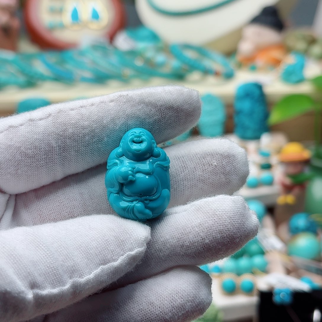 绿松石未镶嵌珠宝奇石