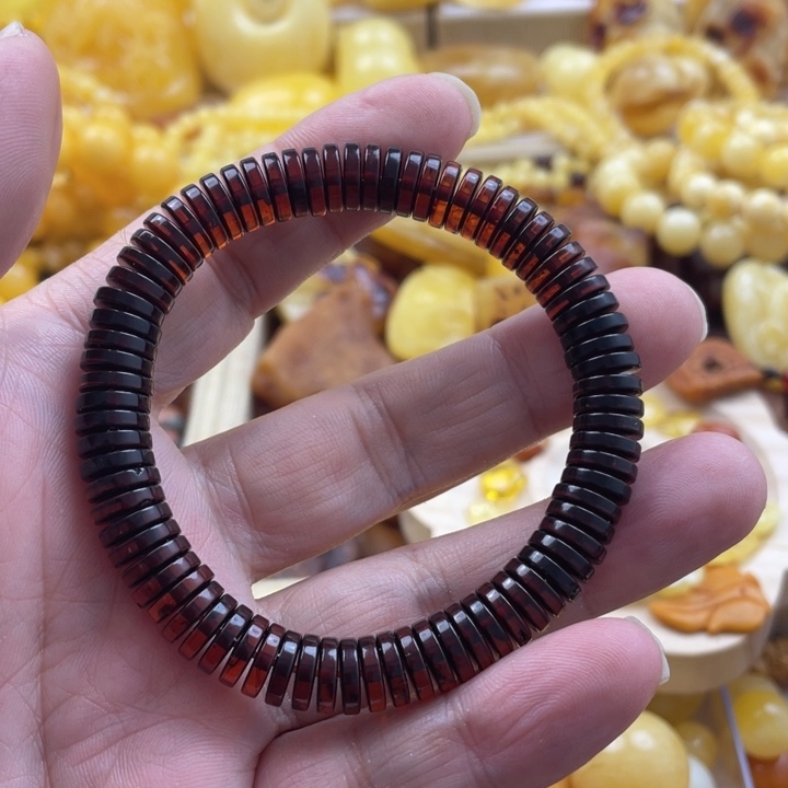 蜜蜡手串未镶嵌手串