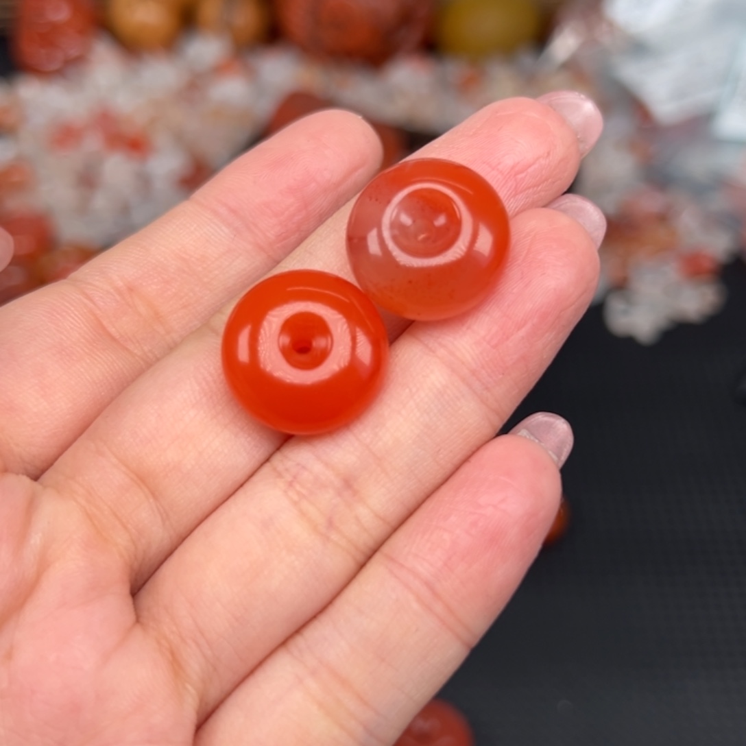 南红玛瑙未镶嵌吊坠(不含链)