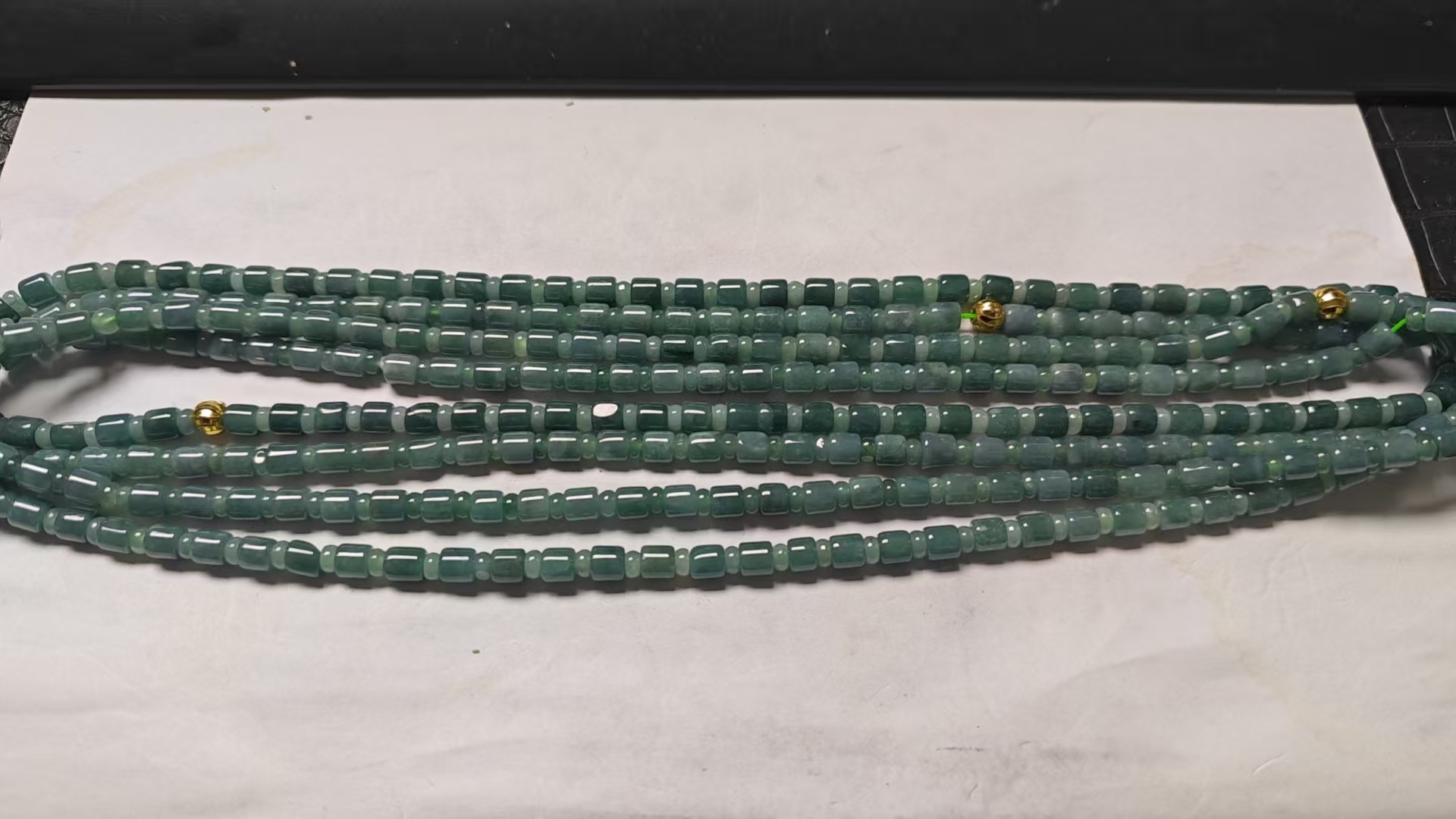 翡翠项链6mm左右多样性发其一C-410