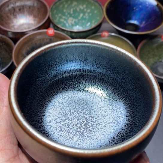 茶盏建盏主人杯茶壶盖碗品茗杯16