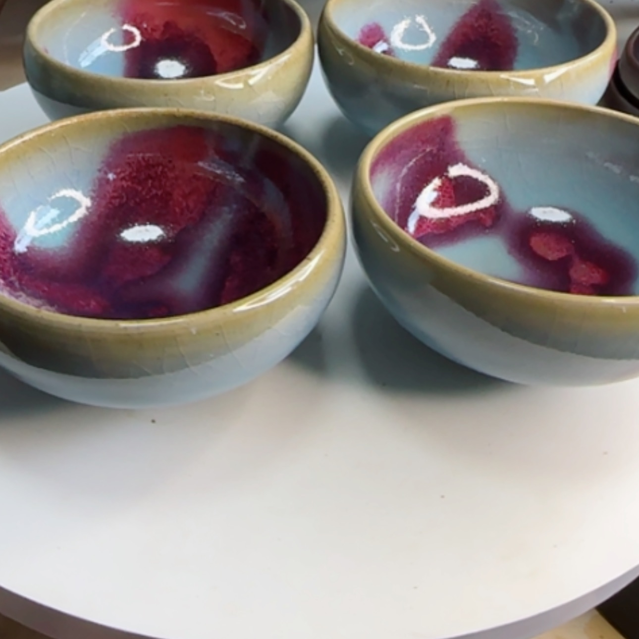 【闪购商品】摆件S*宋钧仿古鸡心碗