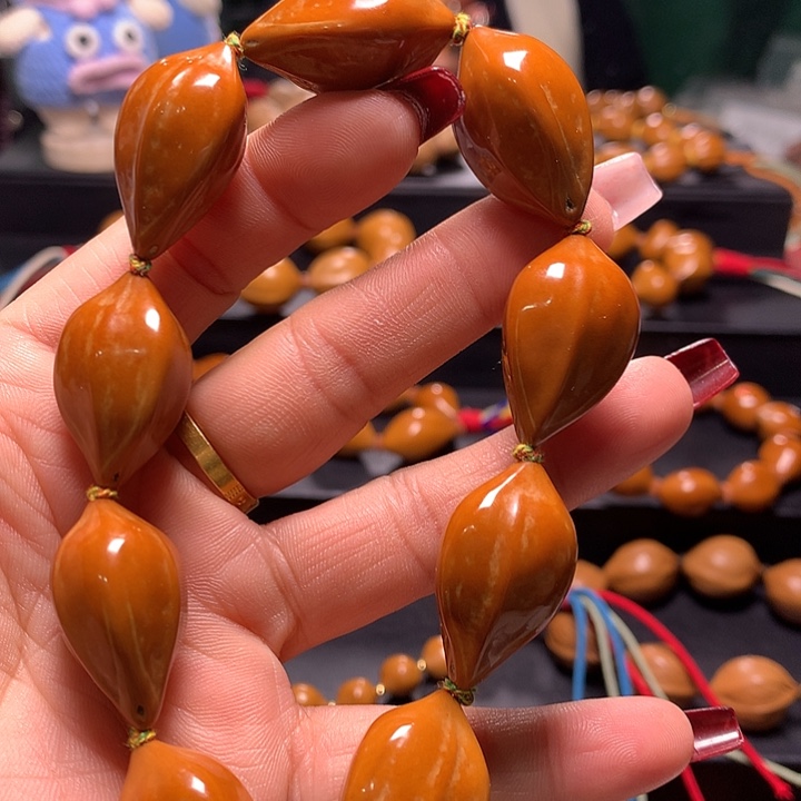 手串/手链橄榄核三花手串