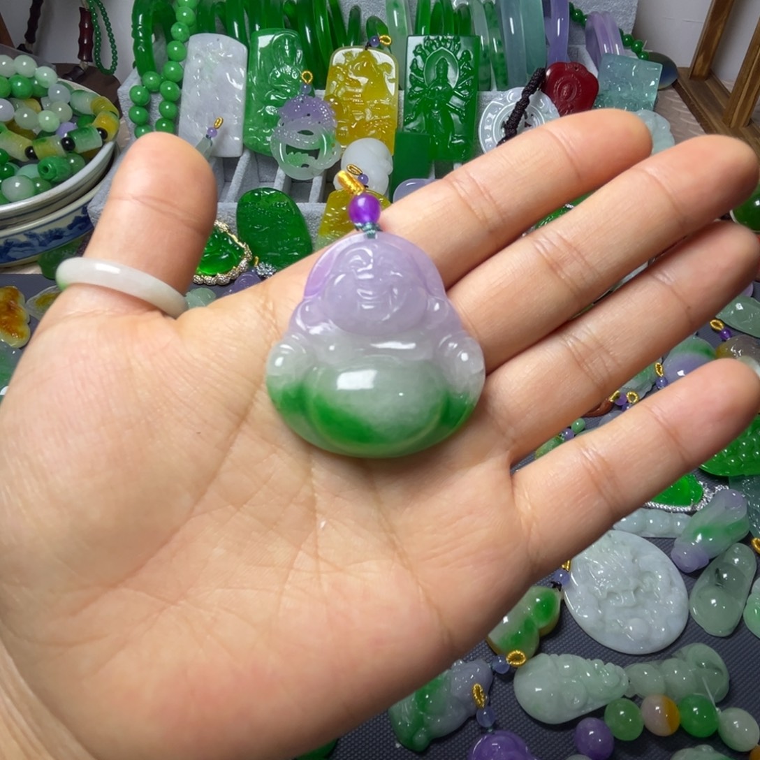 翡翠未镶嵌手链翡翠未镶嵌颈饰手饰挂件