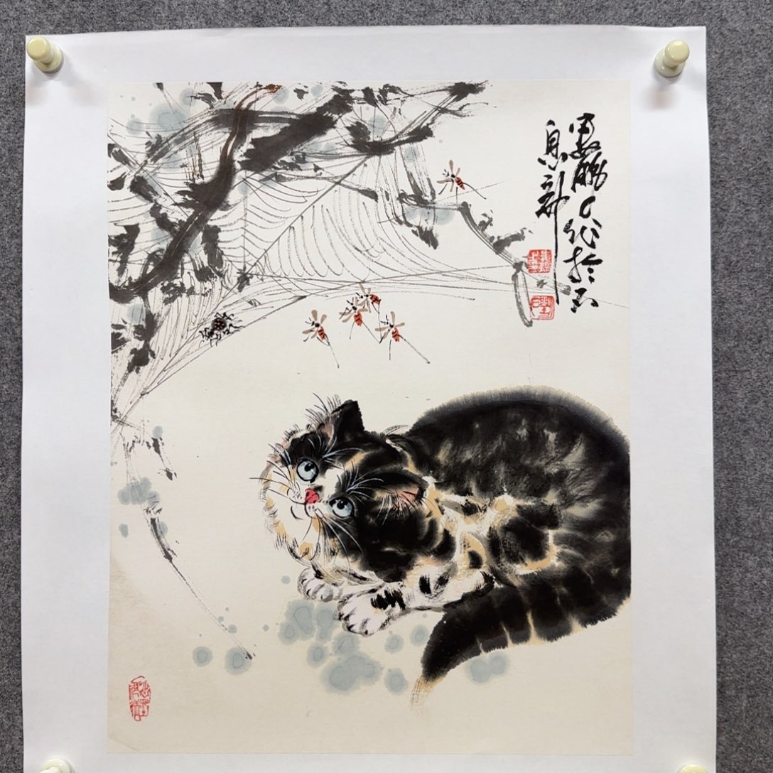 国画娄鹏老师手绘作品
