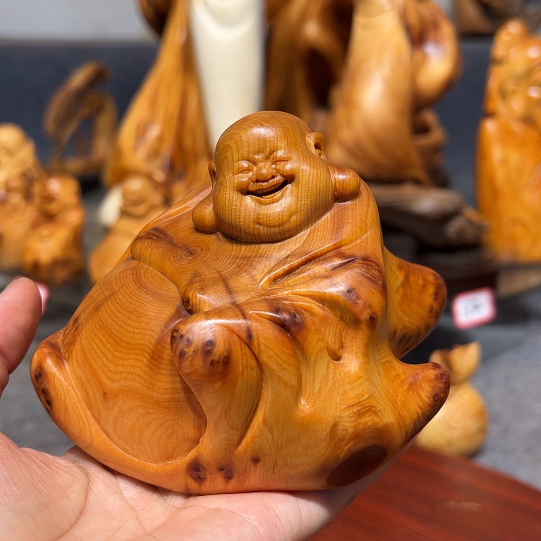 柏木（崖柏）崖柏木手把件摆件