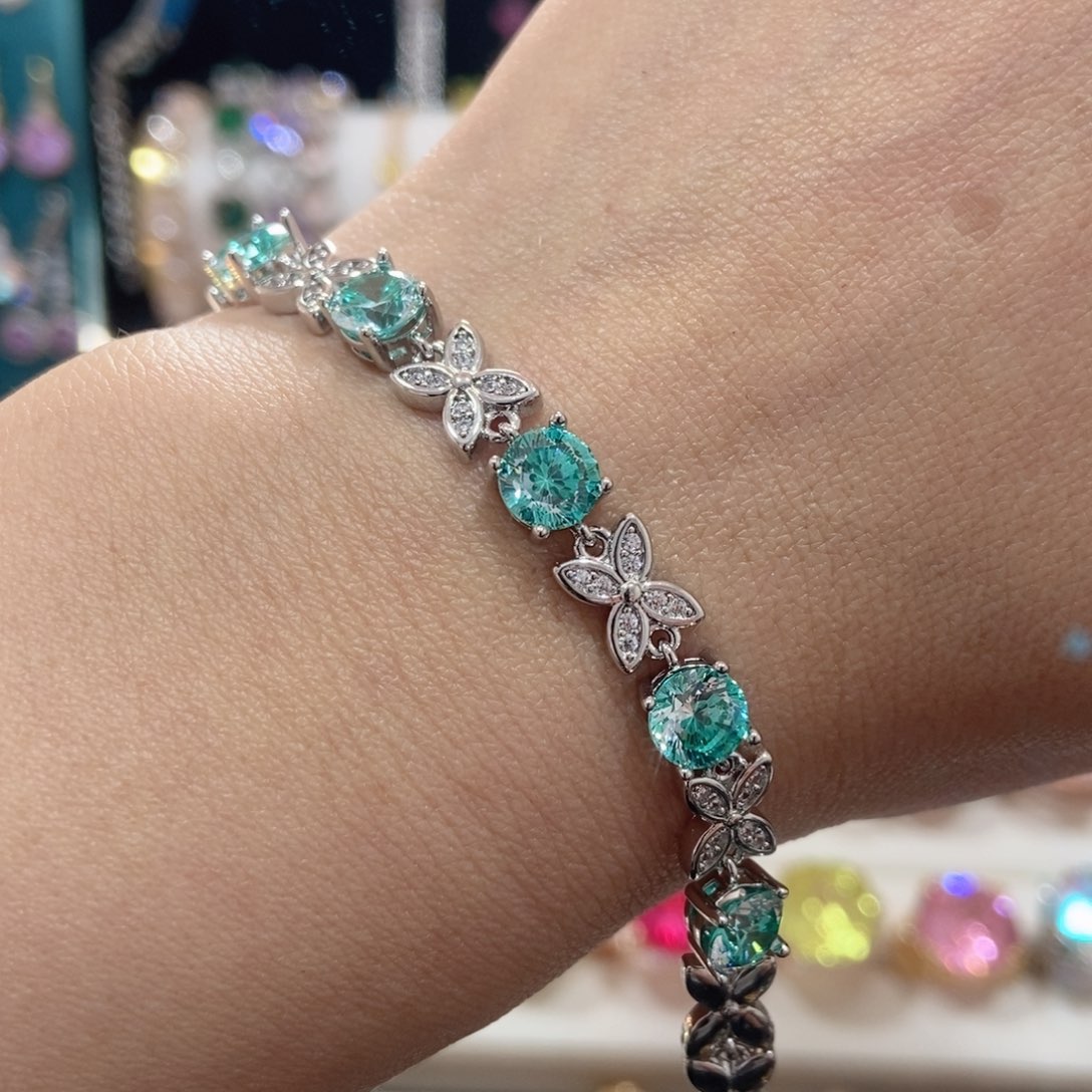 66锆石（处理）手链