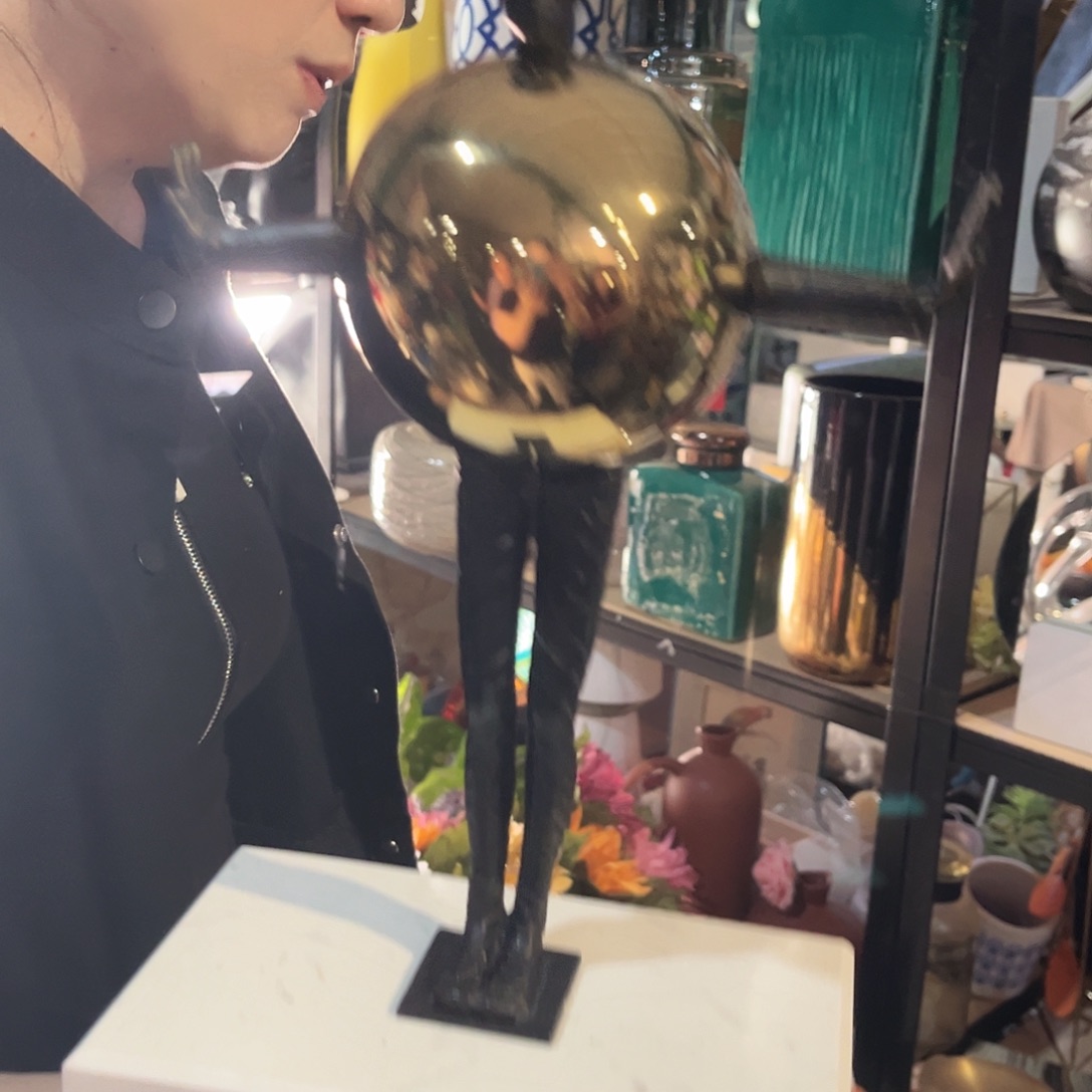 陶瓷花瓶，仿真绿植