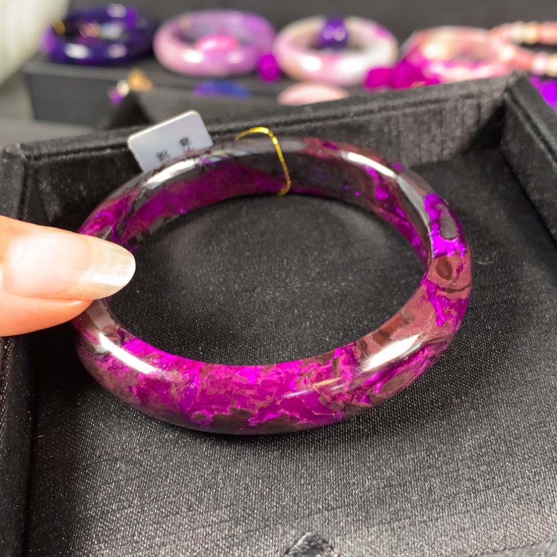 苏纪石（舒俱来）未镶嵌手镯