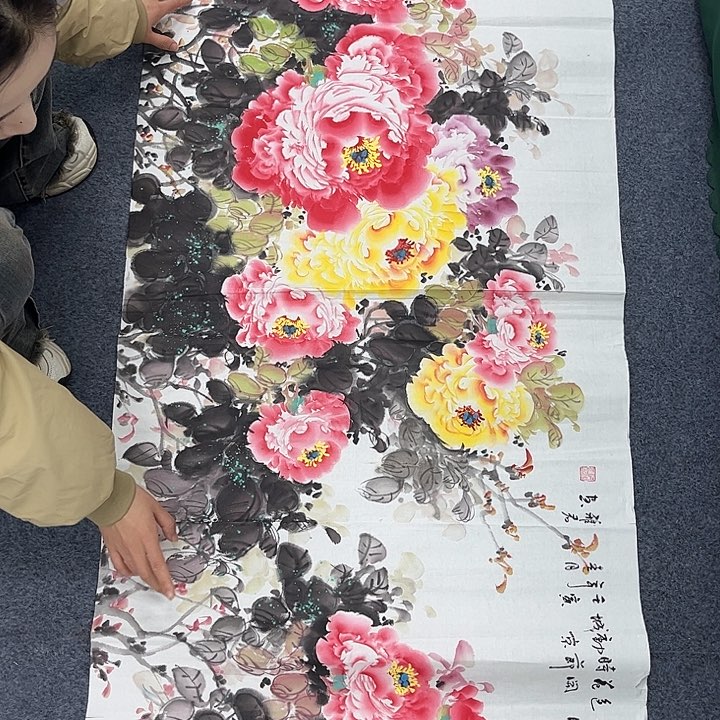 国画宣纸国画纯手绘作品