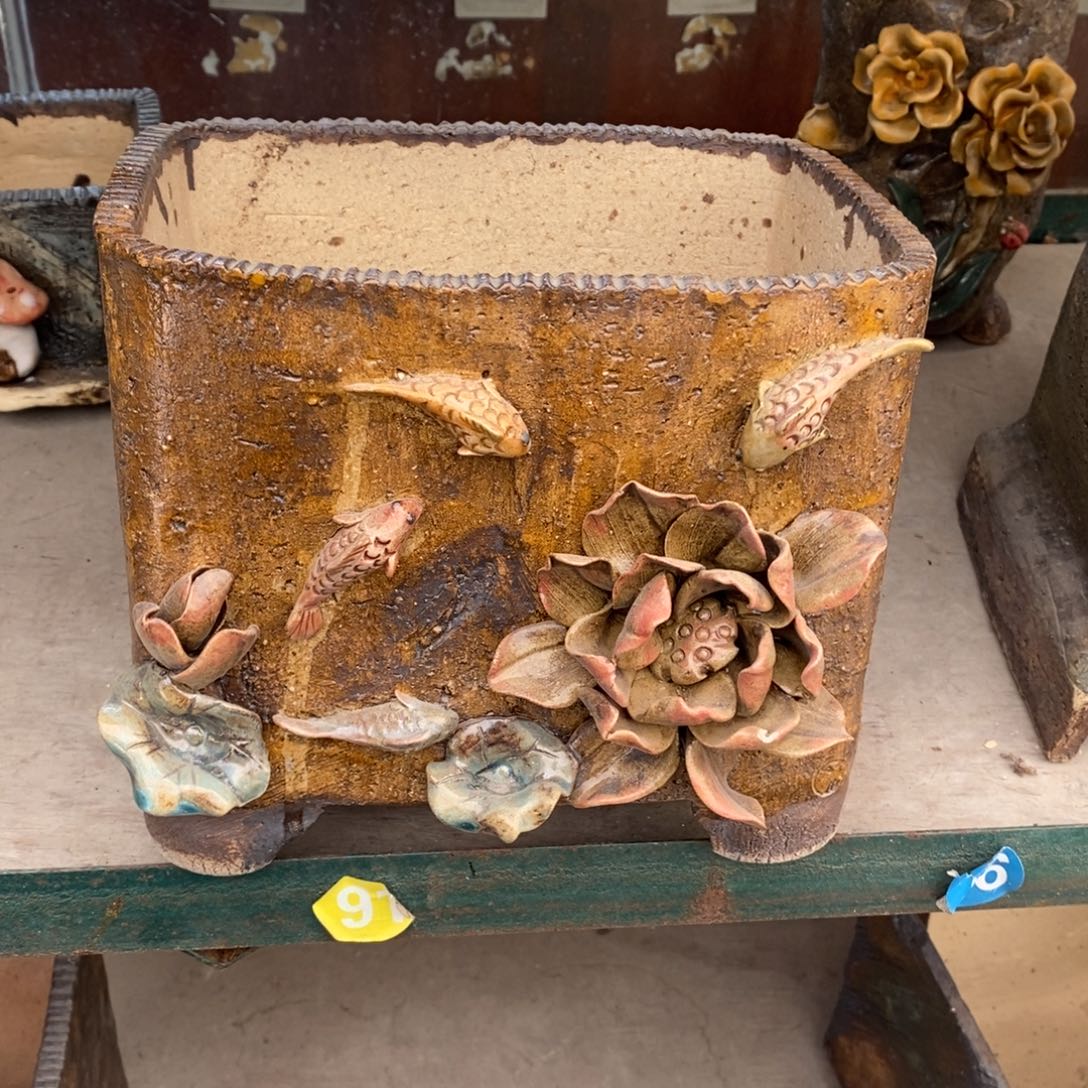 红陶好**?青藤花器多肉花盆