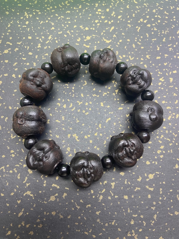 白富美文玩雕刻款手串241