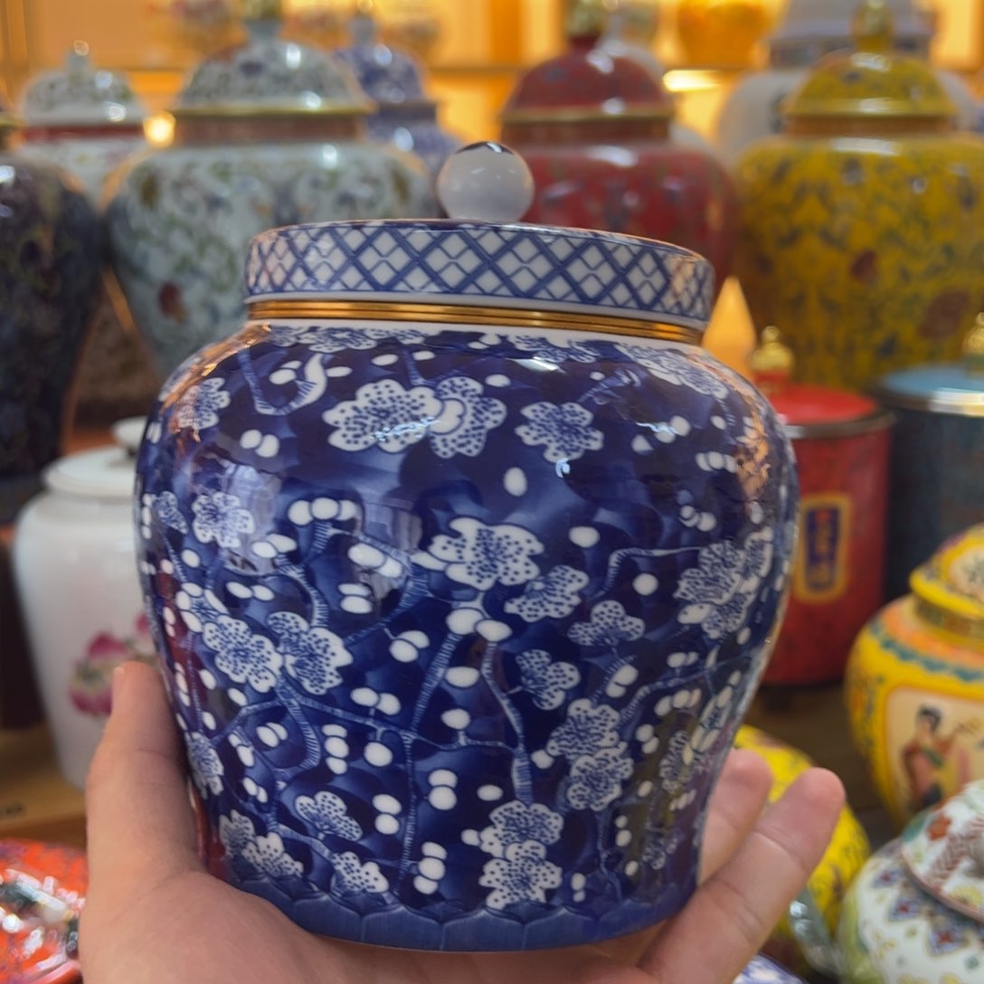 高端款家用茶叶罐