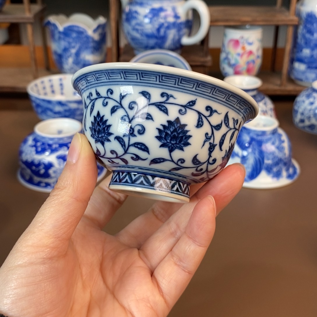 景德镇陶瓷手工手绘