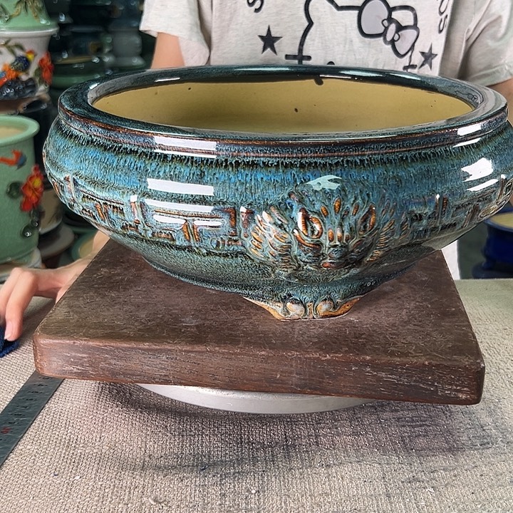 泳坤堂石湾盆陶瓷