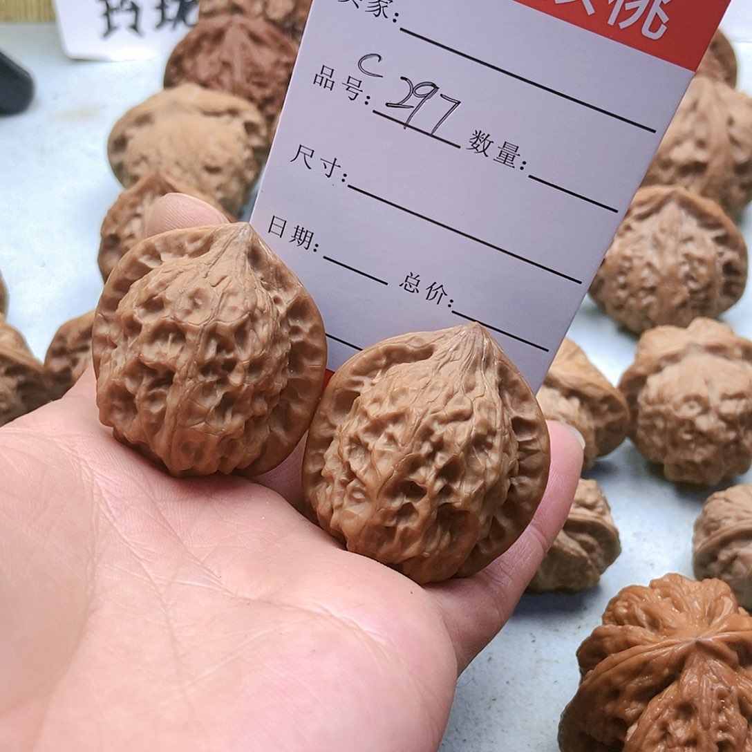 把件桃核297号野生36尺