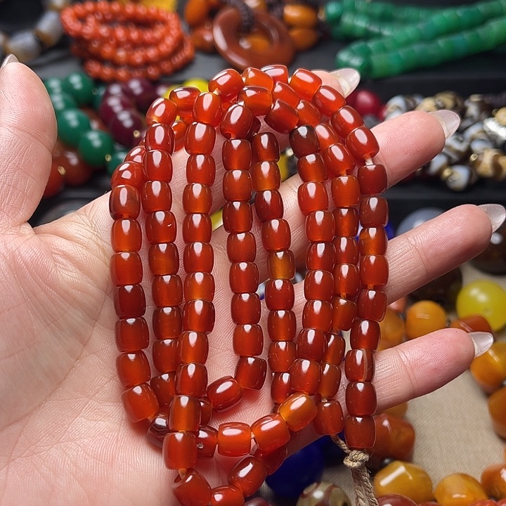 玛瑙/玉髓手链未镶嵌