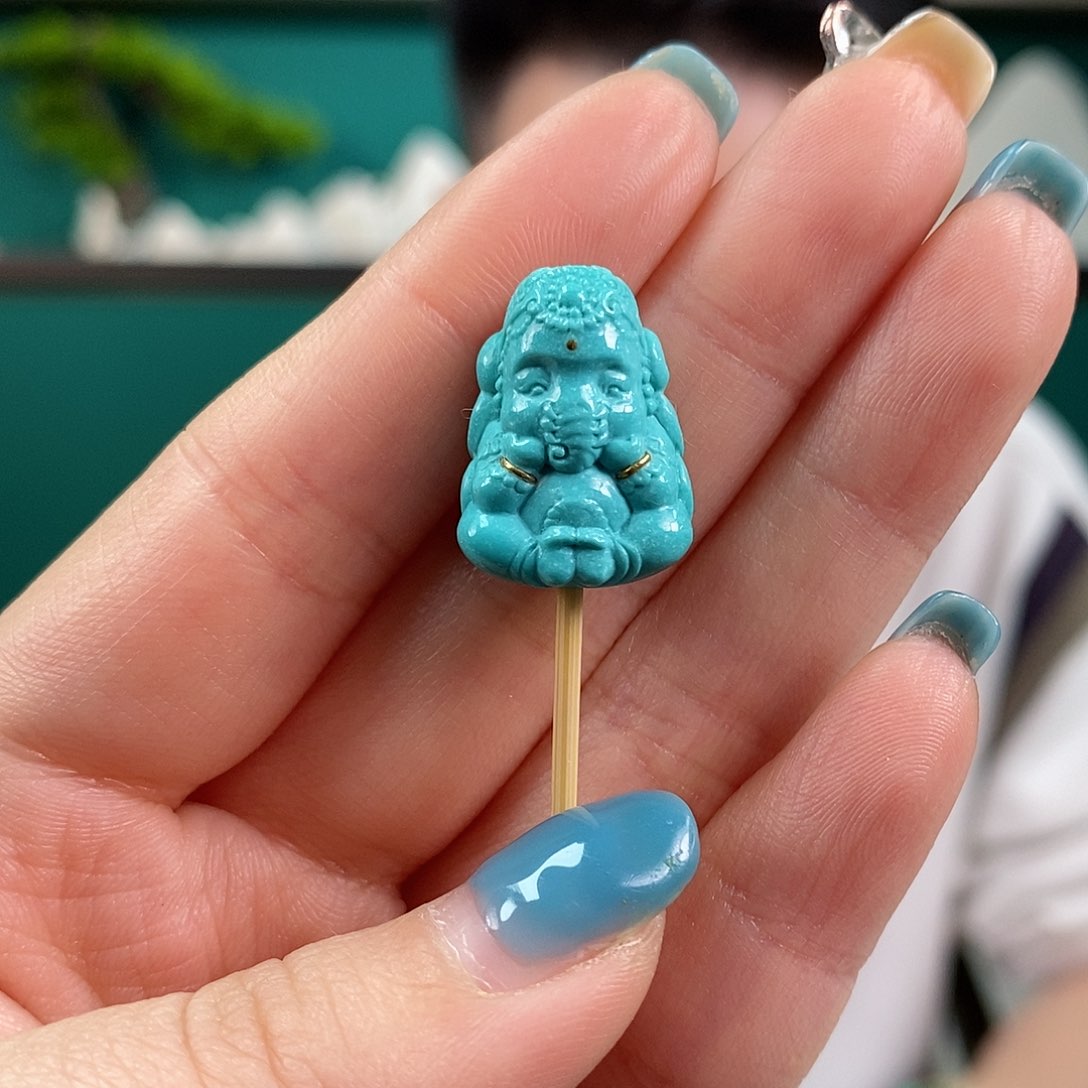 绿松石珠宝奇石未镶嵌