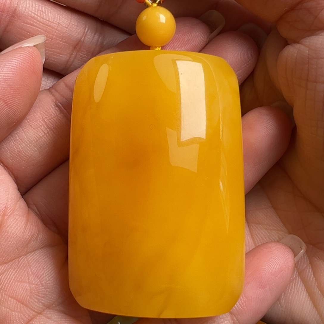 未镶嵌蜜蜡毛衣链无优化