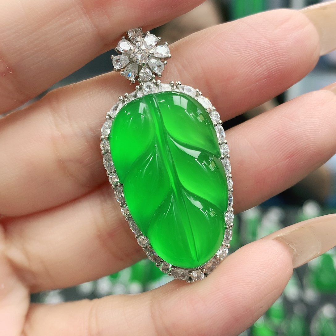 银S925镶嵌吊坠玛瑙/玉髓