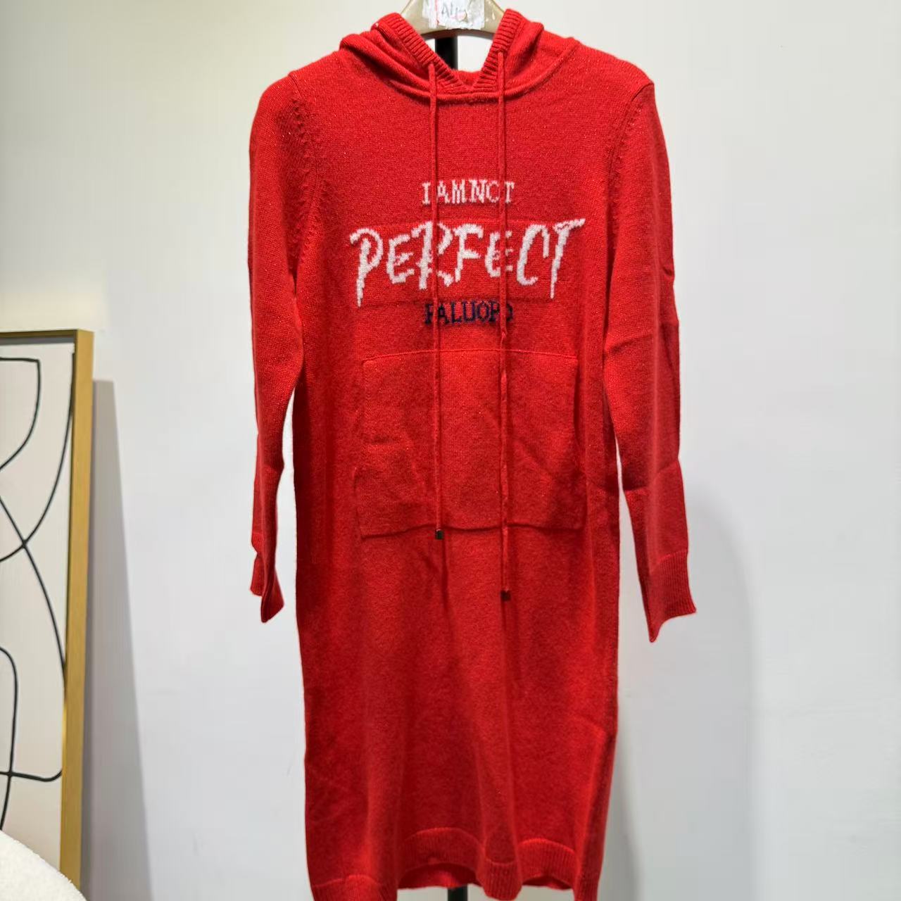 【专柜撤柜】山羊绒连帽女裙6685【606】