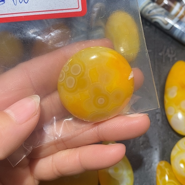 小***鱼玛瑙/玉髓合金颈饰