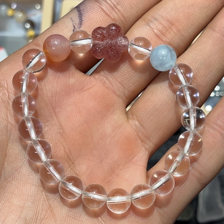 水晶手链未镶嵌晨曦水晶06