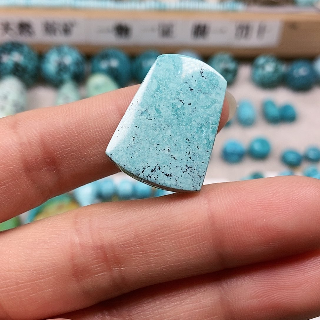 未镶嵌绿松石珠宝半成品