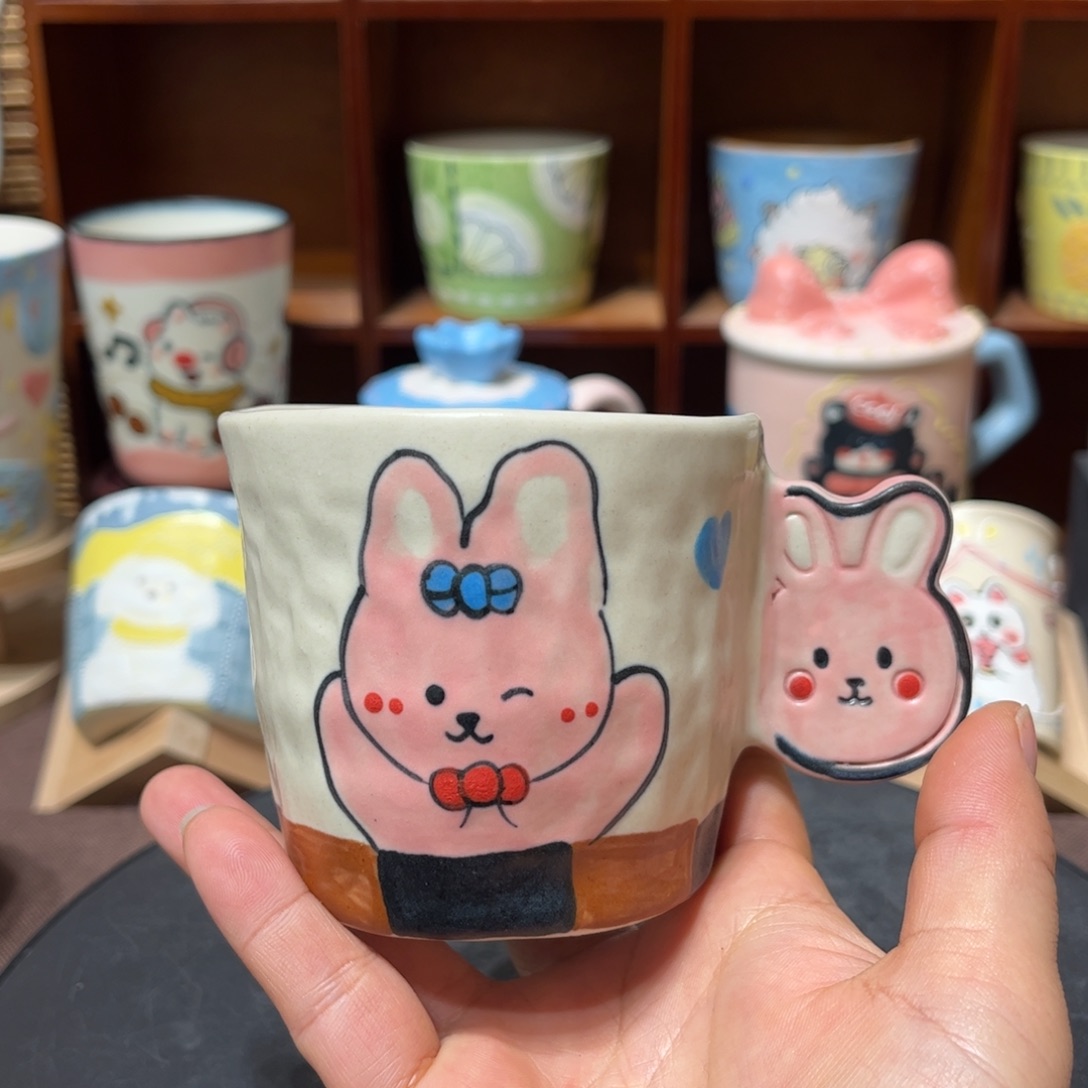 杯子陶景德镇陶瓷马克杯