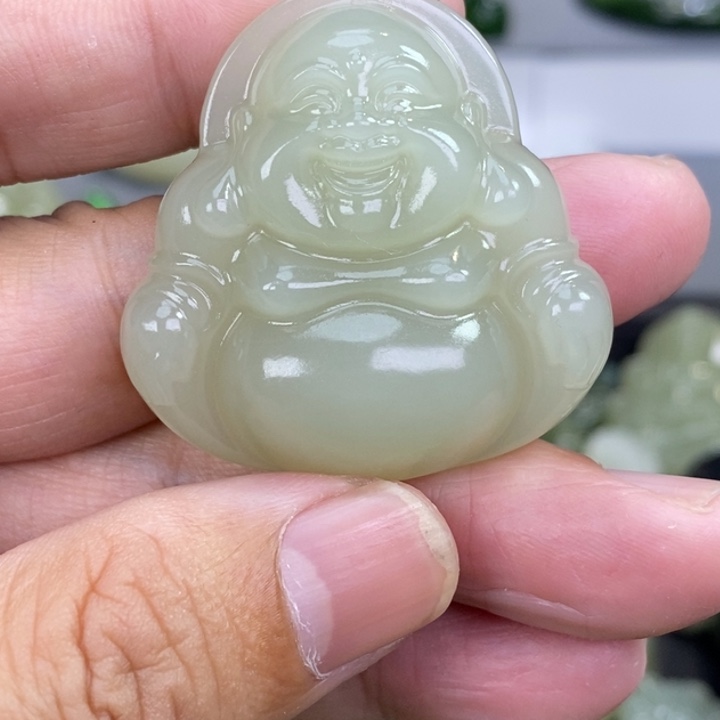 和田玉颈饰未镶嵌吾**宝