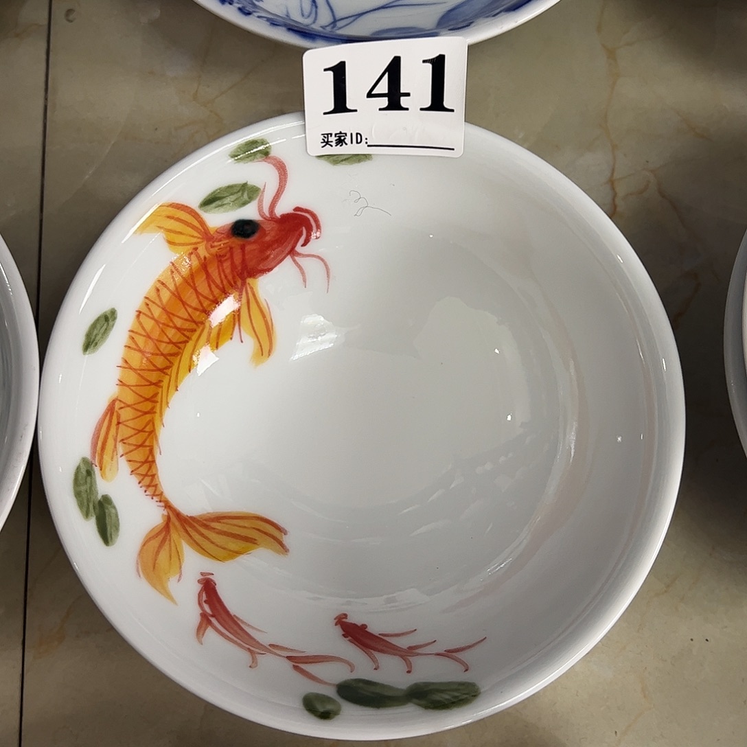 瓷片景德镇陶瓷手工手绘制作