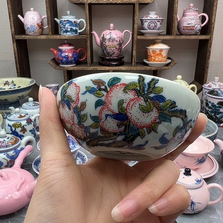 摆件陶景德镇陶瓷567老厂瓷24
