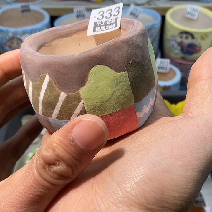 红陶333 2.17 手工盆接图定制