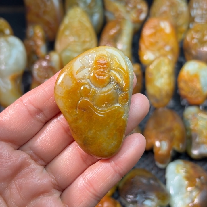 和田玉挂件未镶嵌