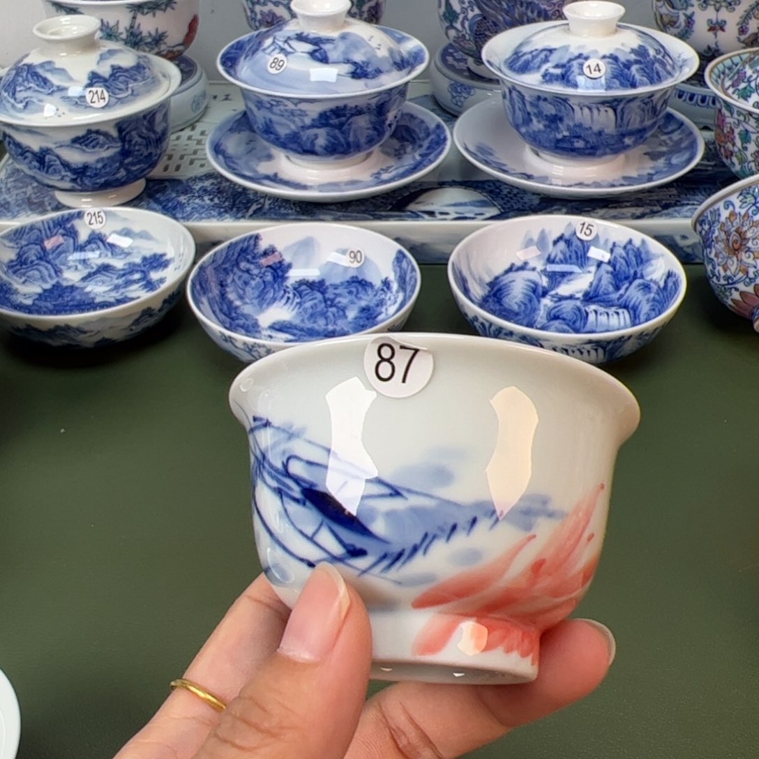 木木景德镇纯手工纯手绘茶具87