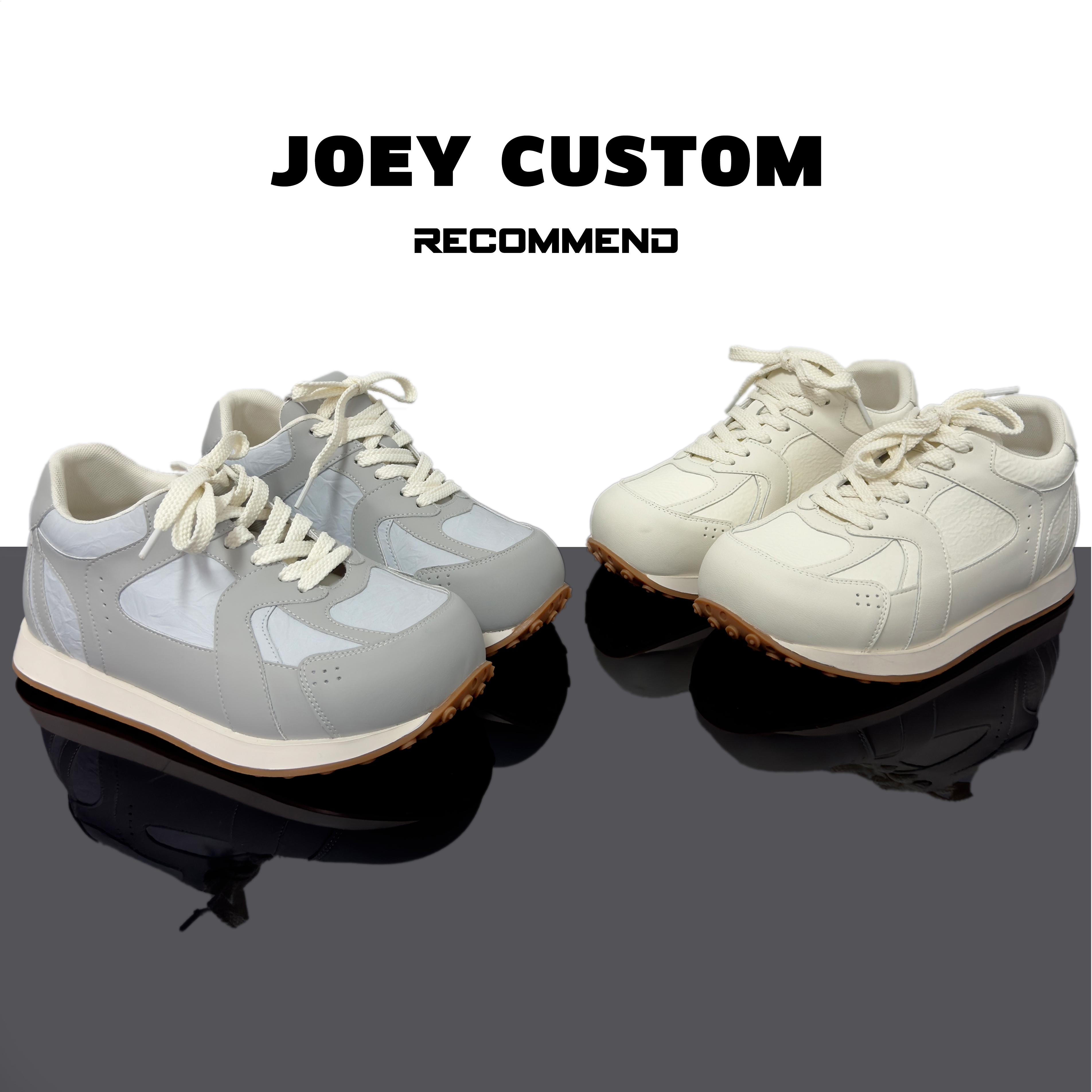 JOEY | 【保密鞋】原创买手款轻便厚底华夫阿甘鞋女潮款潮鞋  5326