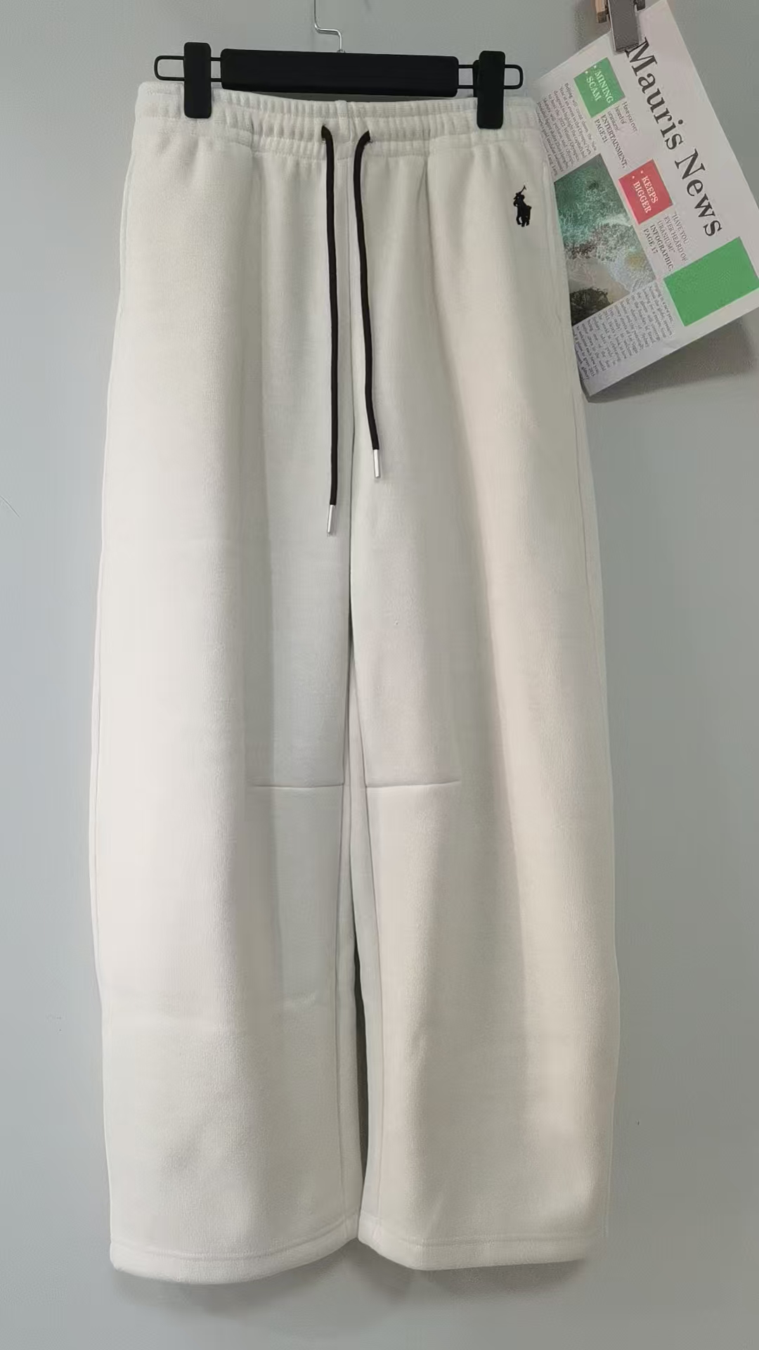 高腰加绒加厚款休闲卫裤