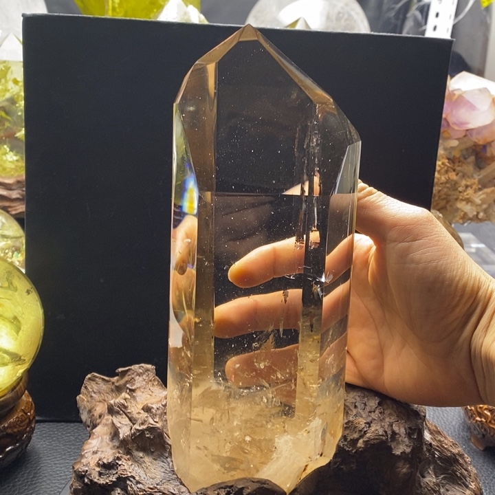 水晶天然水晶居家办公摆件未镶嵌