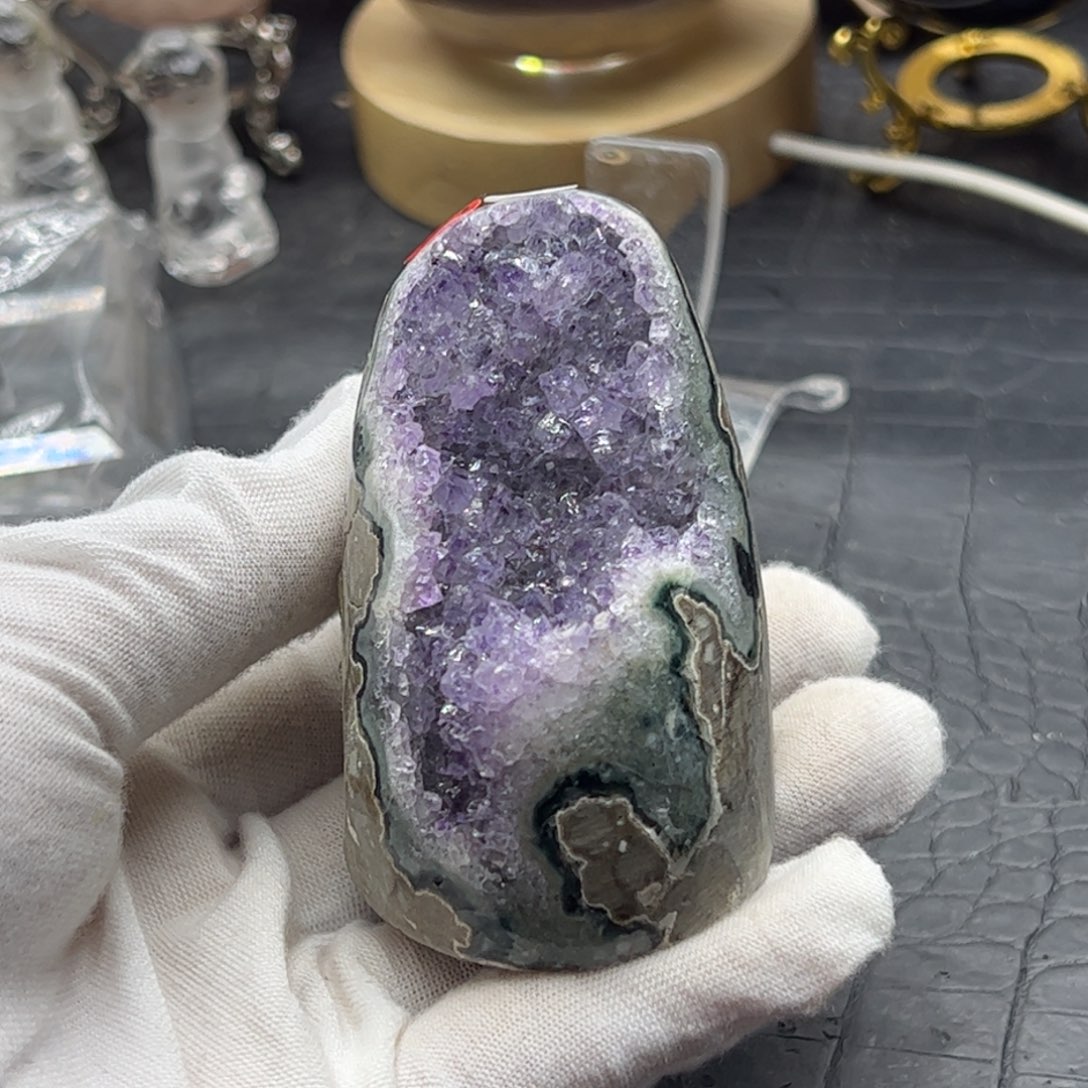 开***子水晶珠宝半成品未镶嵌晶镇62