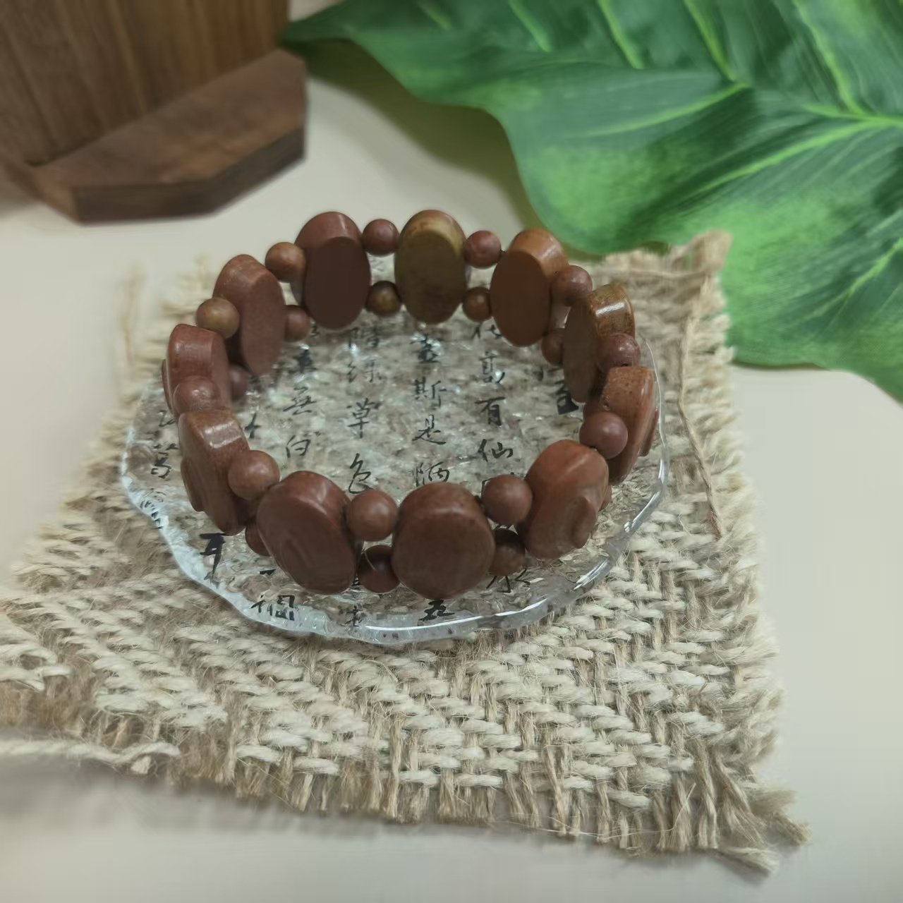 精品泗水砭石手牌手链时尚饰品