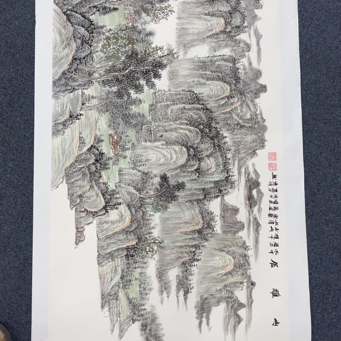 国画手绘画作品和绘画