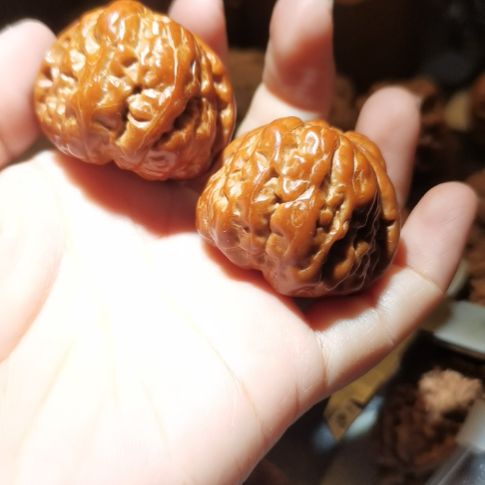 猴头核桃吊坠39蛤蟆头