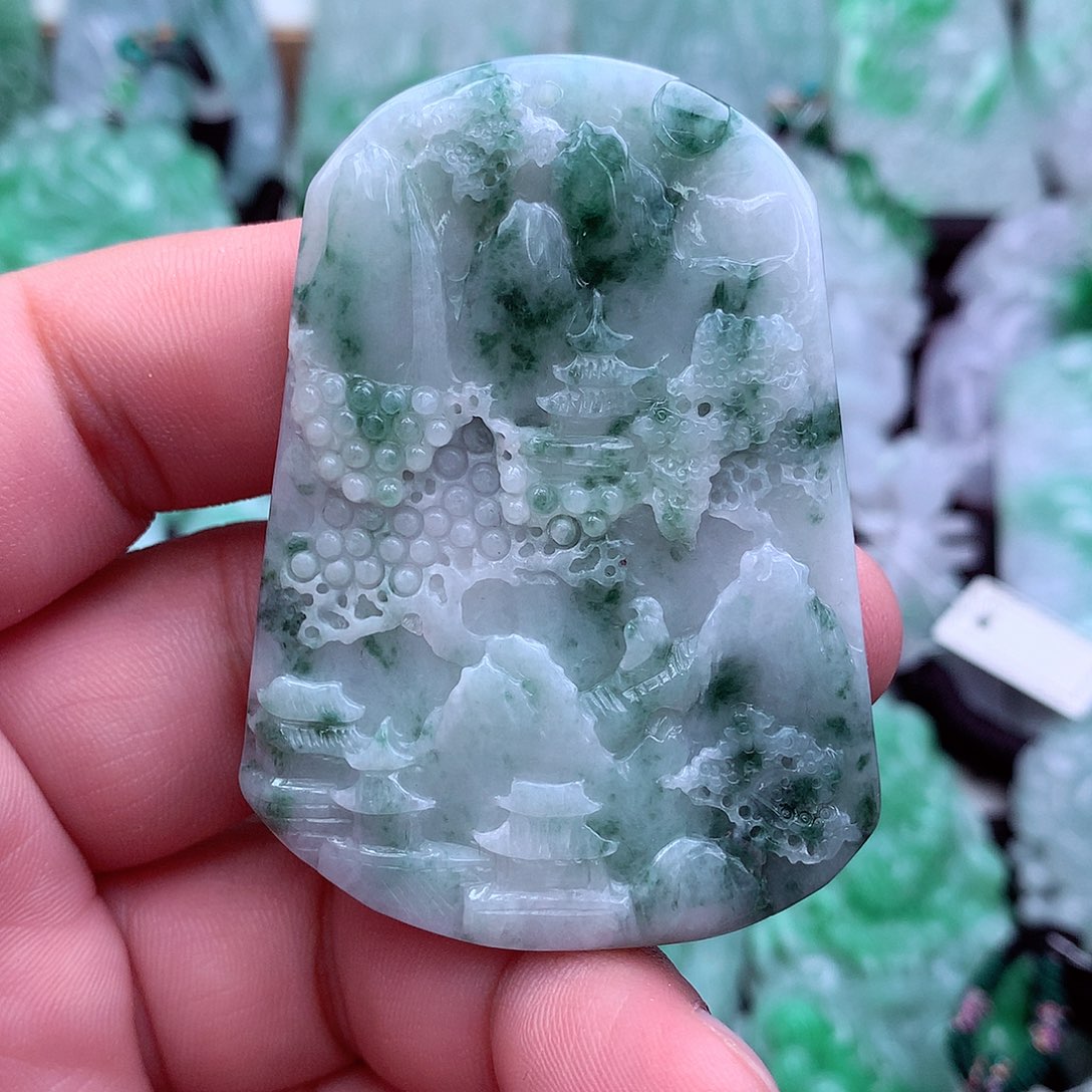 翡翠吊坠(不含链)未镶嵌