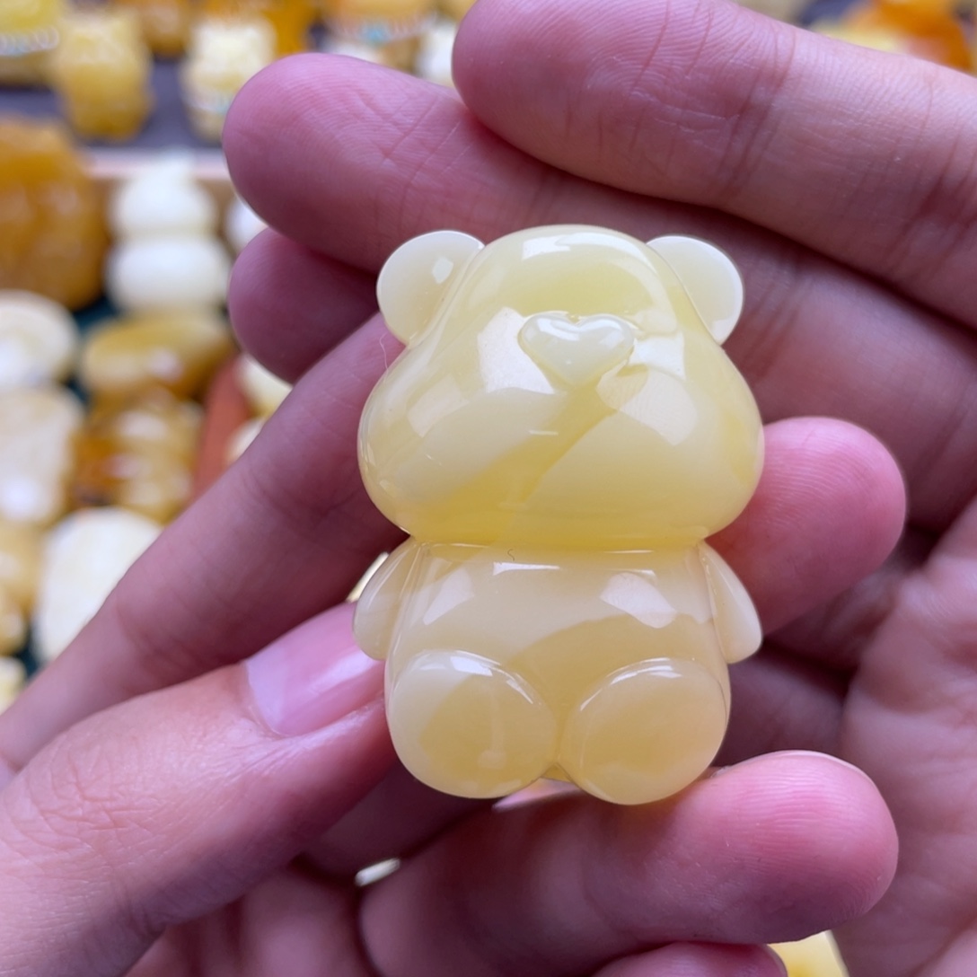 琥珀未镶嵌裸石蜜蜡