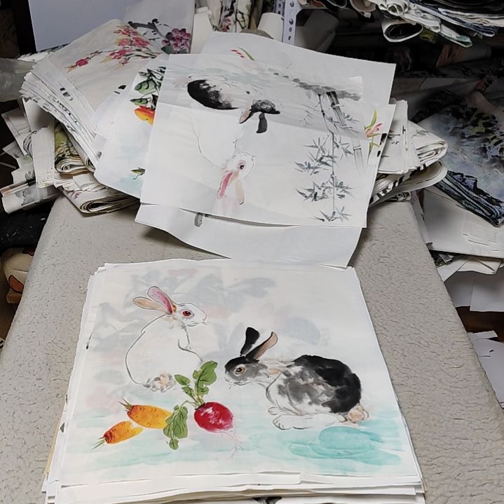 九***號国画落款后台备注