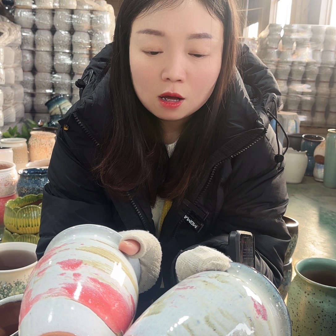 正品两个高18/12红陶