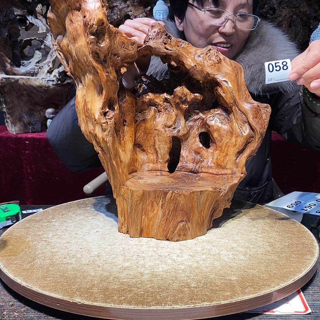 多***奶058。红杉根随行根艺