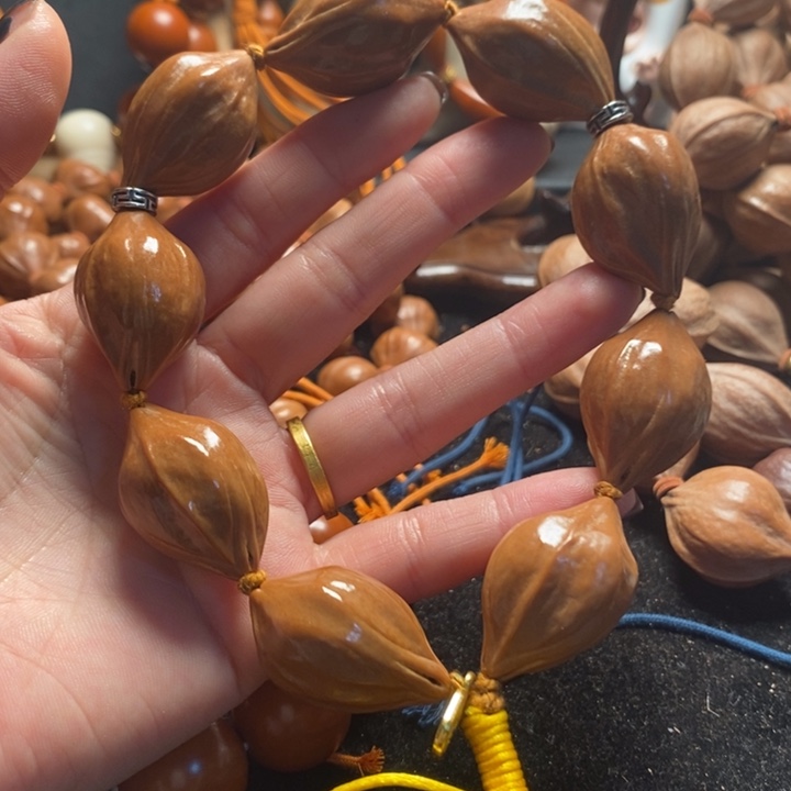 橄榄核手串/手链2.0蒜头招财