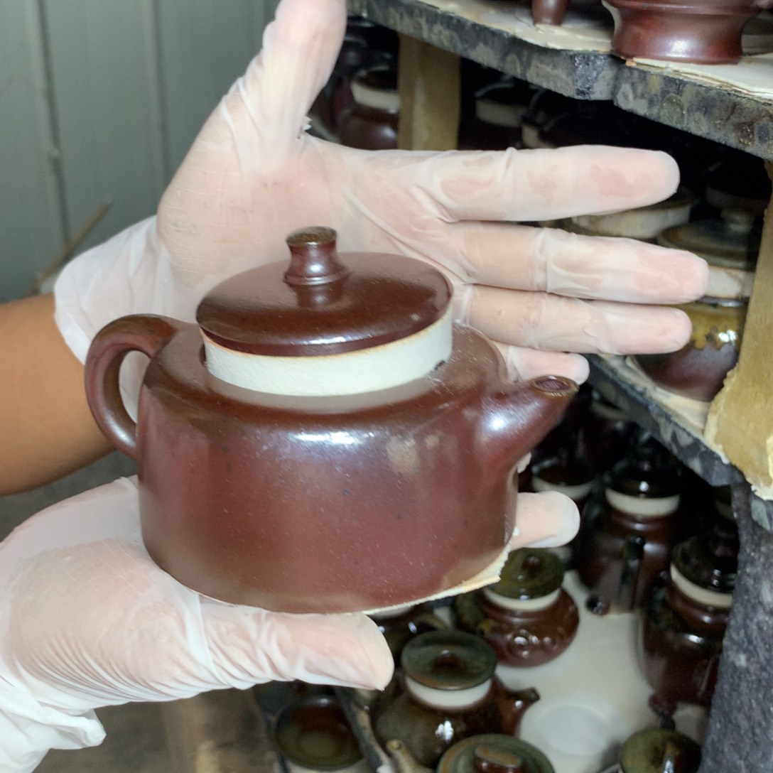 紫砂紫砂茶具纯自然紫砂柴烧